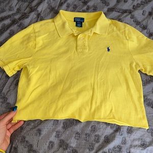 Ralph Lauren cropped polo